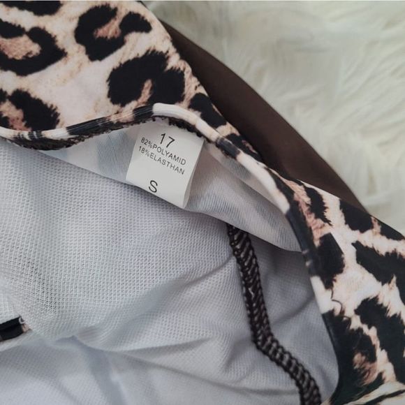 Brown leopard deep v-neck backless women boutique fashion monokini Brazilian sty - Picture 6 of 9